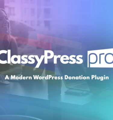 ClassyPress PRO by Mittun - Modern WordPress Donation Plugin