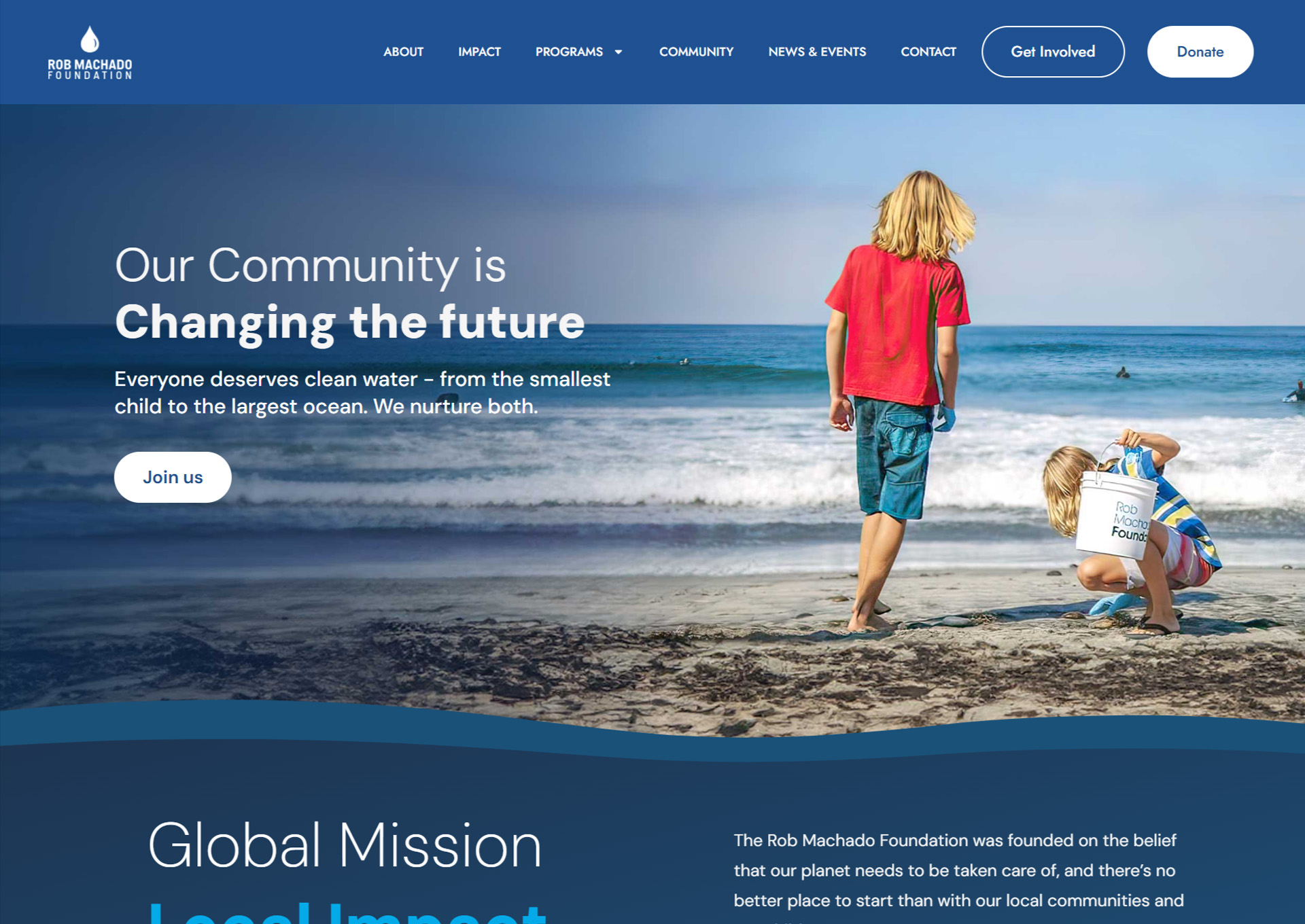Website Homepage