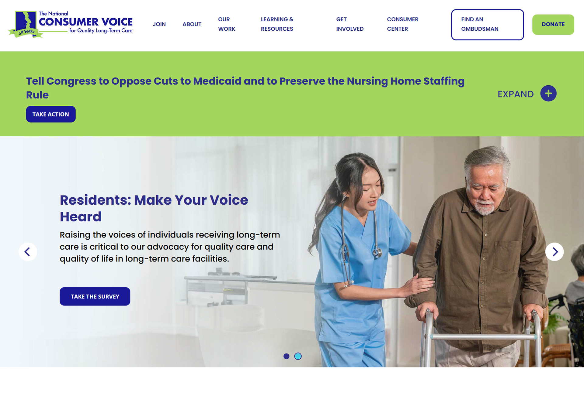Website Homepage